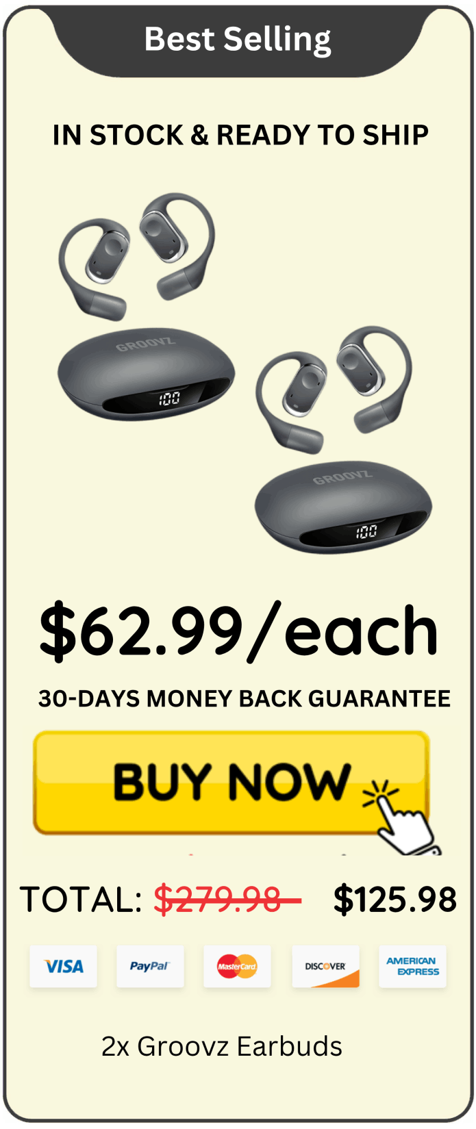 Groovz Earbuds offer price 